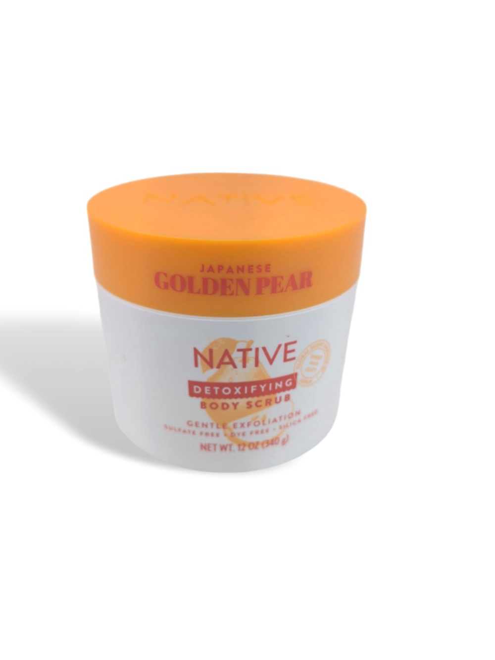 Women's Native Detoxifying Body Scrub Japanese Golden Pear One Size White Orange